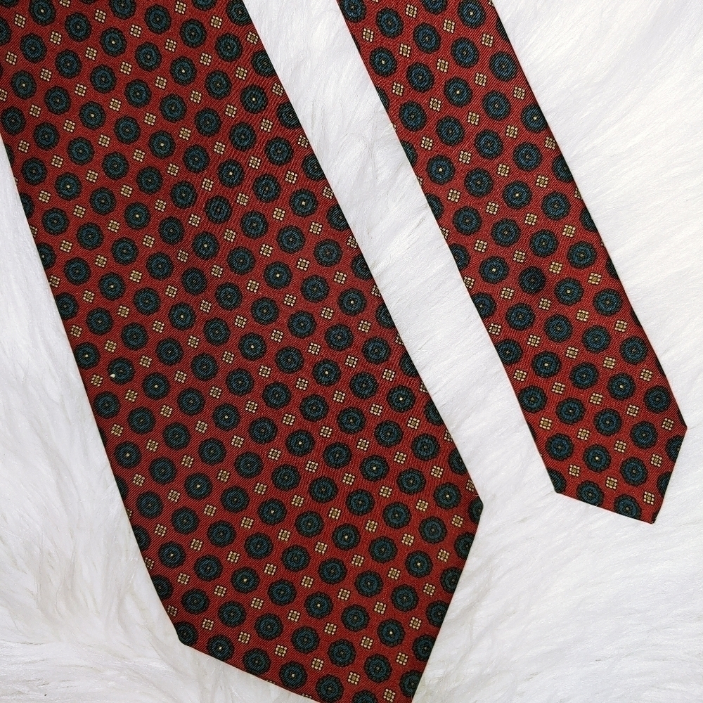Vintage Richel Silk Handmade Tie Made in Spain 59"